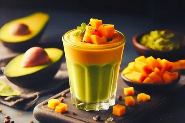 Avocado Mango Smoothie Creamy Tropical Treat for Food Lovers