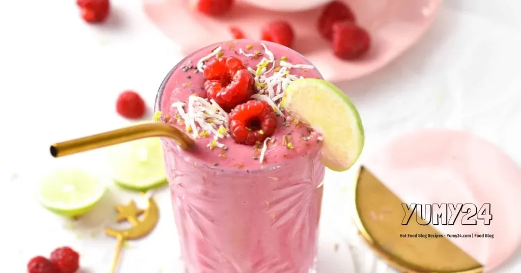 Tropical Raspberry Smoothie Refreshing and Ideal Foodie