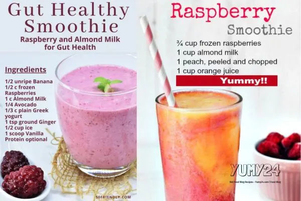 Tropical Raspberry Smoothie Refreshing and Ideal Foodie