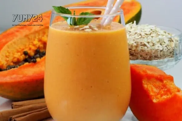 Discover the tropical magic of Papaya Smoothie (Batida de Lechosa), a creamy and refreshing drink. Perfect for food lovers seeking a healthy, delicious treat.