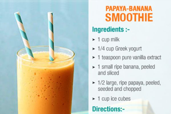 Papaya Smoothie A Creamy Delight for Every Food Lover