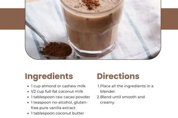 Almond Bliss Smoothie Cacao: A Healthy and Delight Milk