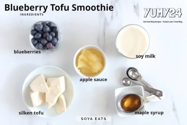 Blueberry Tofu Smoothie A Creamy, Protein-Packed Delight