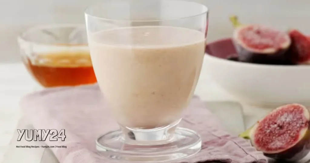 Fig and Honey Smoothie Recipe Sweet and Healthy Delight