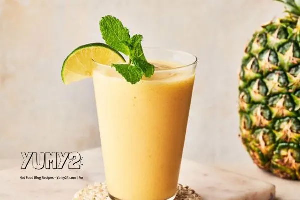 Pineapple Smoothie: Refreshing Tropical Flavor in Every Sip