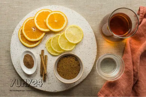 Warm Spiced Apple Juice With Cinnamon and Nutmeg Comf Drink