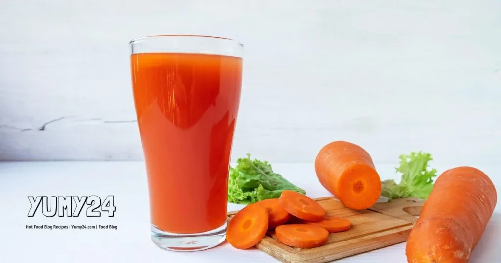 Carrot Turmeric Ginger Juice Refreshing Anti-Inflammatory