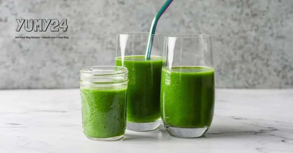 Apple Kiwi Superpower Green Smoothie: Nutrient-Packed