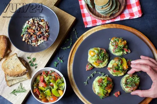 Learn how to make delicious, antioxidant-packed blue corn cakes! Perfect for a gluten-free and nutritious breakfast, with savory and sweet topping ideas