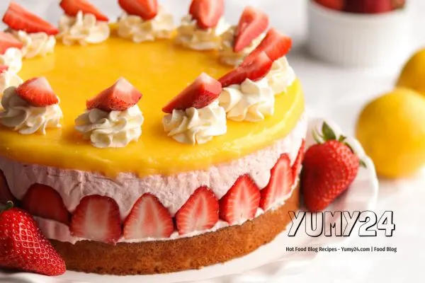 Lemon-Strawberry Cakes Recipe A Sweet and Tangy Treat 2024