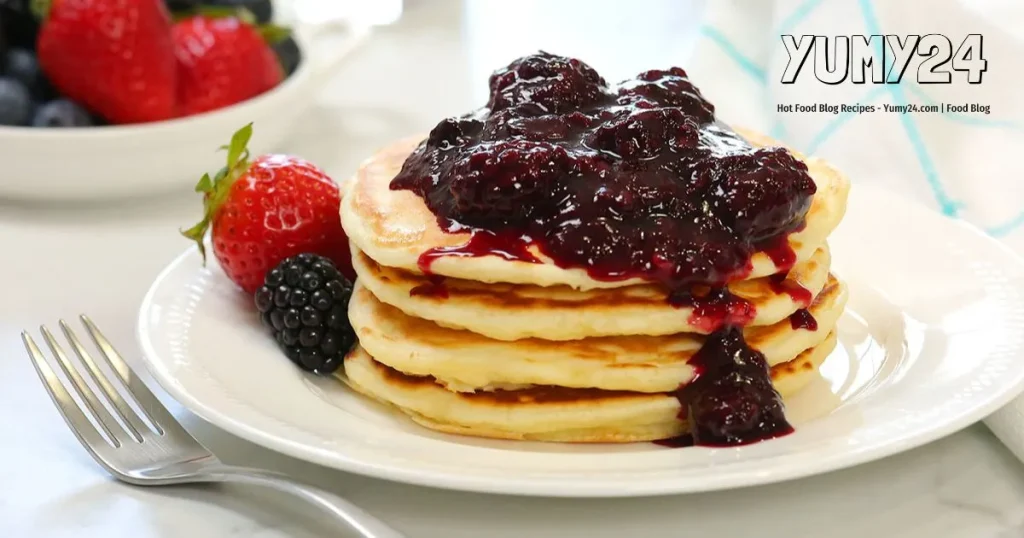 Berry-Topped Pancakes Fresh and Flavorful Breakfast Delight