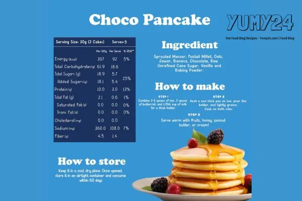 Best information Cocoa-Banana Pancakes Recipe | Yumy24