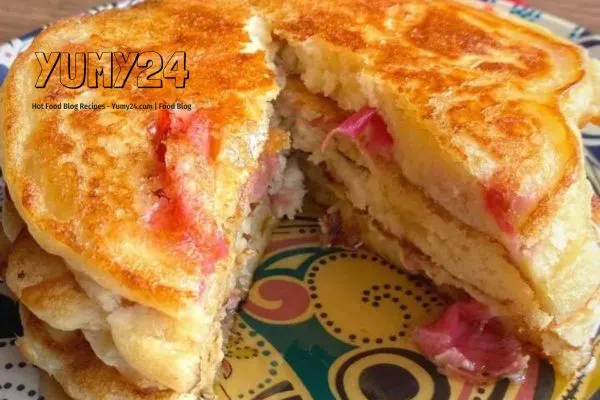 Fluffy Rhubarb Pancakes Recipe Sweet Breakfast Delight 2024