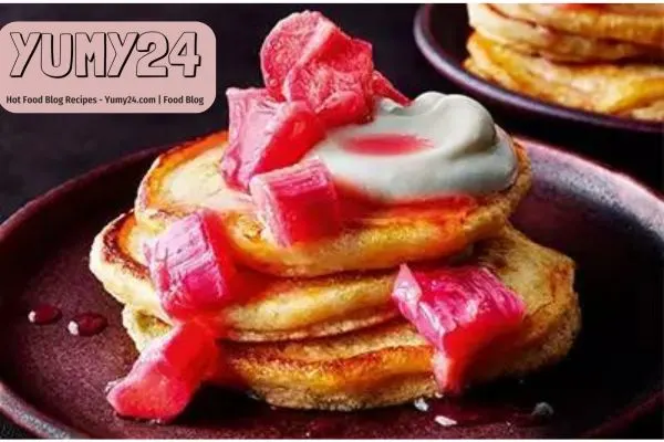 Fluffy Rhubarb Pancakes Recipe Sweet Breakfast Delight 2024