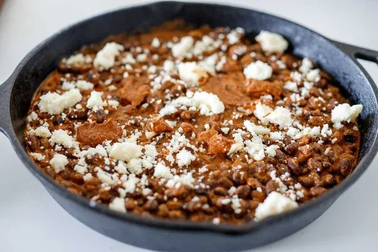 A Delicious and Healthy Mole Black Beans Beans Bowl