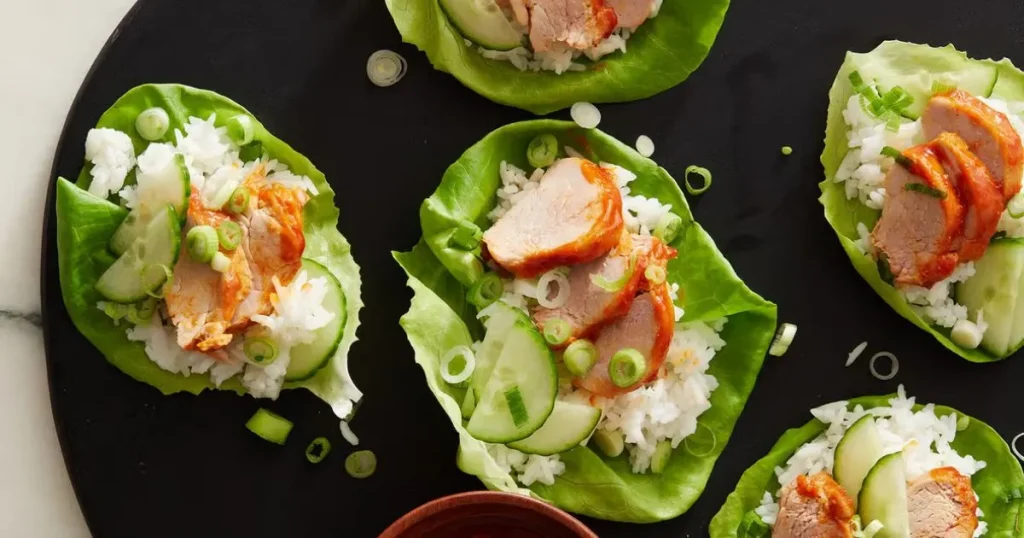 Korean-Inspired Pork Tenderloin Lettuce Flavorful Recipe