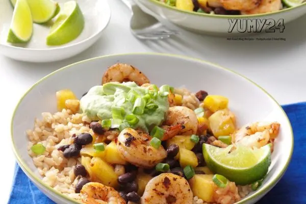 Caribbean Shrimp Bowl A Tropical Fusion of Flavors and Nutrition