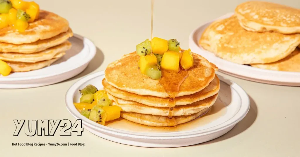 Tropical Pancakes Recipe Taste of the Islands for Breakfast