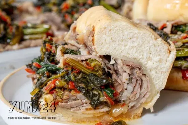 Philadelphia Roast Pork Sandwich of brotherly love yumy24