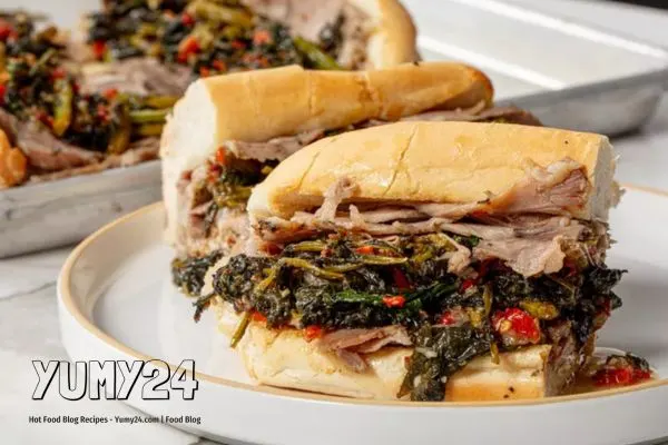 Philadelphia Roast Pork Sandwich of brotherly love yumy24