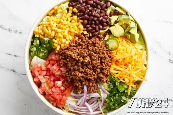 Best Healthy Taco Salad A Flavorful and Nutritious Bowl 2024