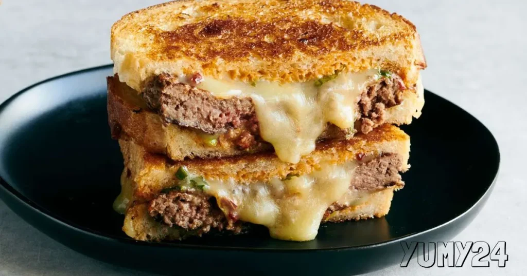 Patty Melts with Charred Scallion Chipotle Mayo Tasty Meals