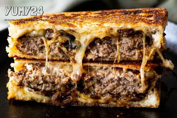 Patty Melts with Charred Scallion Chipotle Mayo Tasty Meals