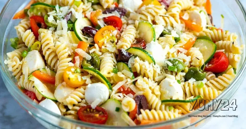 Easy Pasta Salad- A Quick, Healthy And Flavorful Bowl Recipe