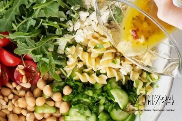 Easy Pasta Salad- A Quick, Healthy And Flavorful Bowl Recipe