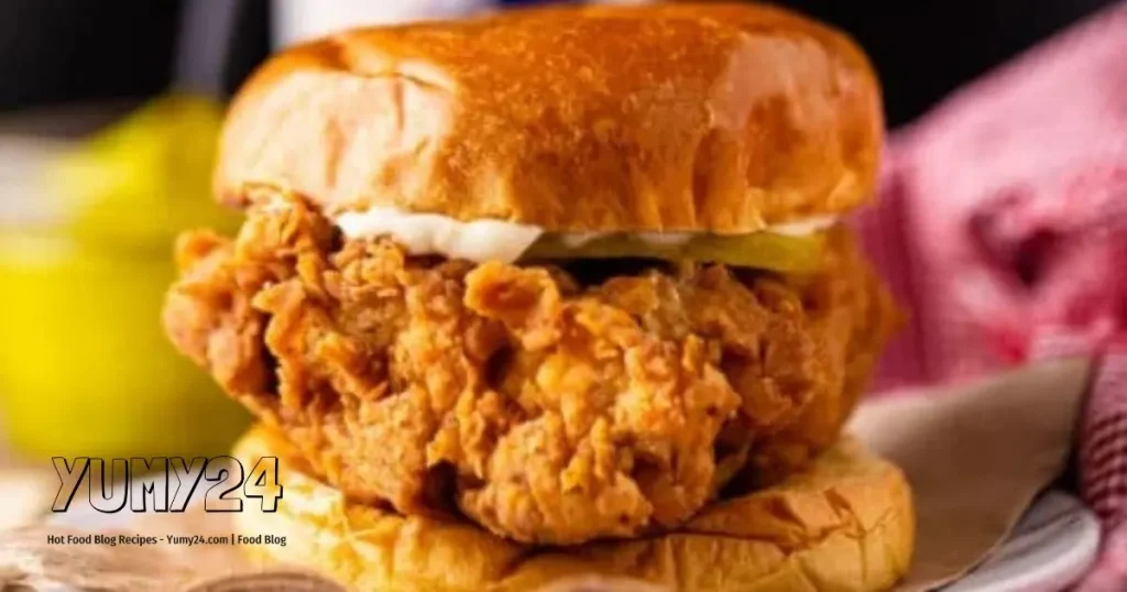 Crispy Fried Chicken Sandwich Perfectly Flavorful Recipe