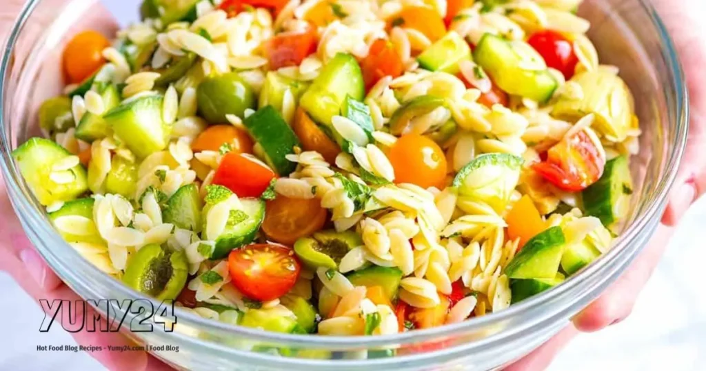 Orzo Salad Fresh Mediterranean Flavors In A Healthy Bowl 2024