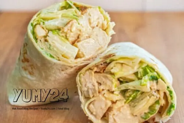 Chicken Caesar Wrap Recipe Healthy & Delicious Wraps yumy24