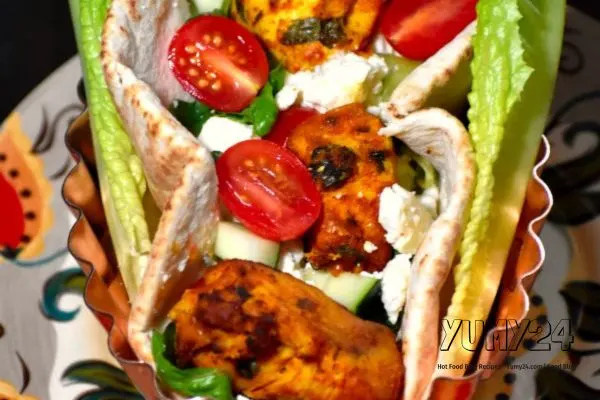 Chicken Tikka Gyros Delicious Fusion Recipe At yumy24