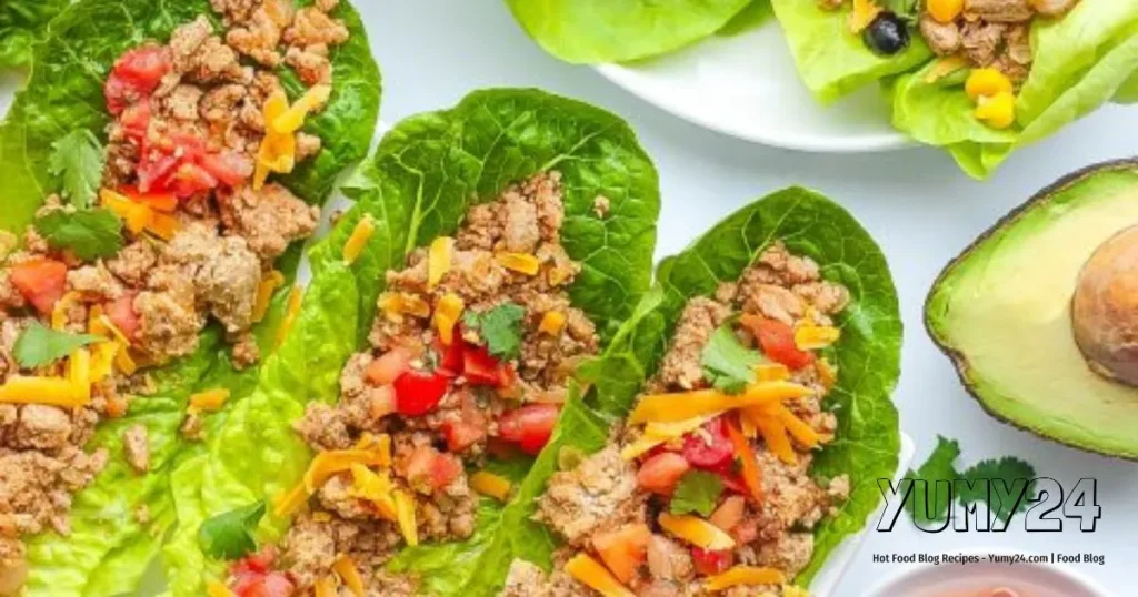 Turkey Taco Lettuce Wraps Recipe Low-Carb & Delicious yumy24