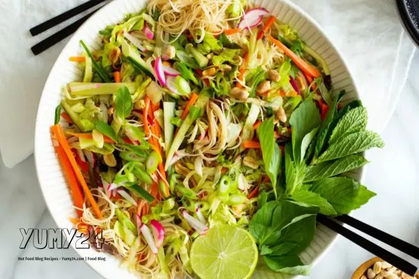 Asian Noodle Salad A Refreshing, Flavor-Healthy Bowl 2024